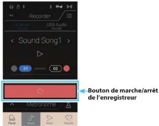 KAWAI CA98 - Enregistrement du morceau (partie 2) - 2