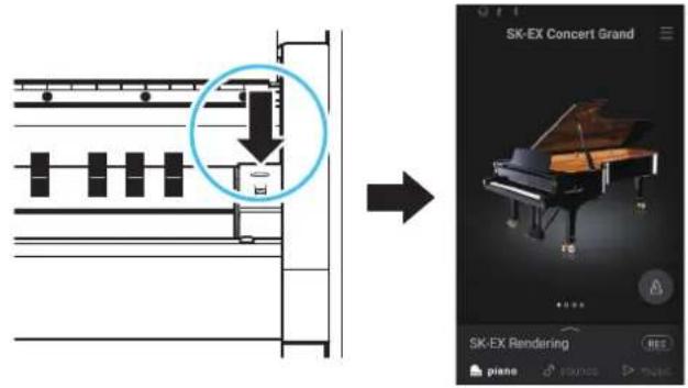 KAWAI CA99 - Mise sous tension - 1