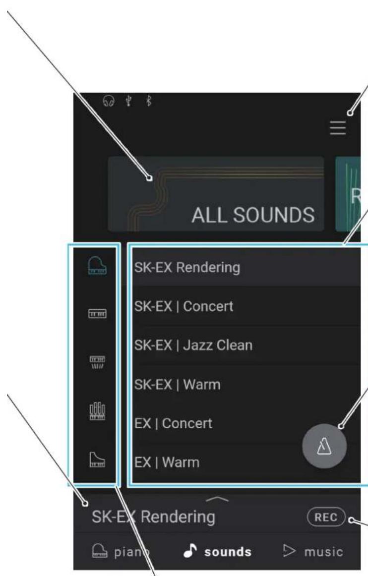 KAWAI CA99 - ■ Editeur de son - 1