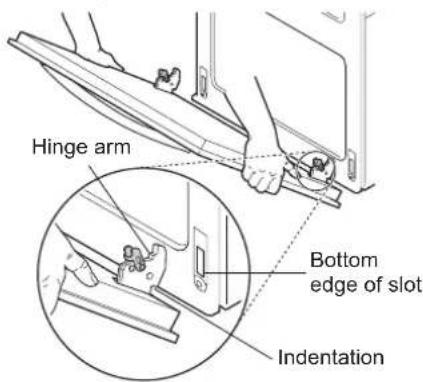 LG LSG5513ST - Replacing the Door - 1
