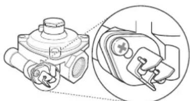 LG LSG5513ST - Connecting the Range to Gas - 1