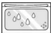LG LSG5513ST - Il est possible que vous remarquiez de la condensation dans la vitre de la porte. - 1