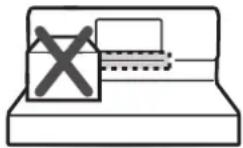 LG LSG5513ST - Do not block, touch or place items around the oven vent during cooking. - 1