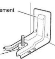 LG LSG5513ST - Enclenchement du dispositif antibasculement - 1