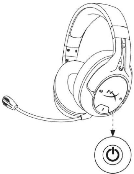 HYPERX CloudX Flight - 헤드셋 및 무선 어댑터 수동 페어링 - 2