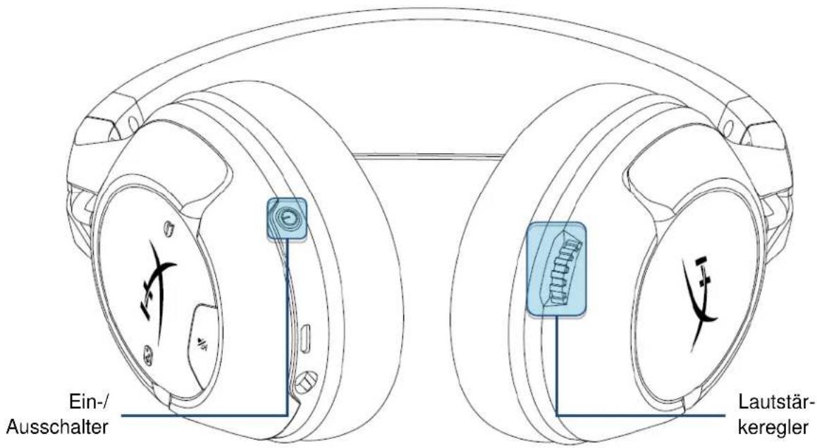 HYPERX CloudX Flight - Headset-Steuerung - 1