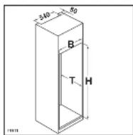 Seppelfricke IKS 254.20 - Instructions pour l'encastrement - 5