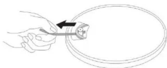 LENCO LS410 - Turntable Platter and Belt Setup - 4