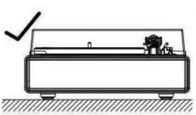LENCO LS440 - Montera skiv spelaren - 1