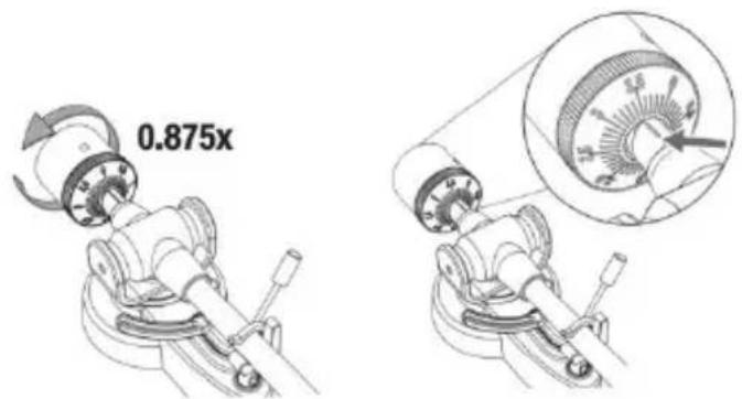LENCO LS440 - Réglage de la force d'appui du porte-pointe de lecture - 5