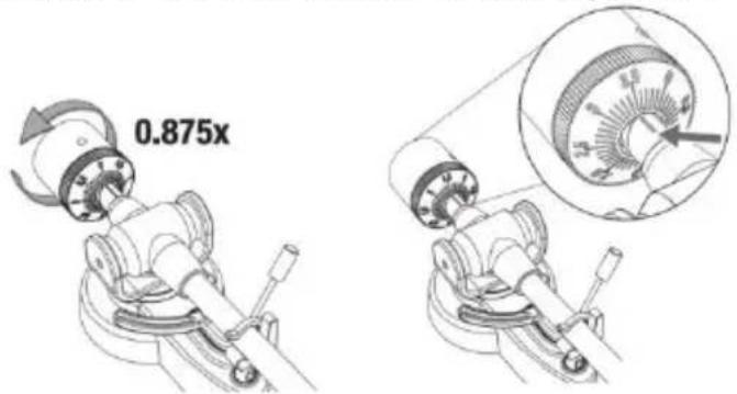 LENCO LS430 - Ajuste de la fuerza de seguimiento de la cápsula - 5
