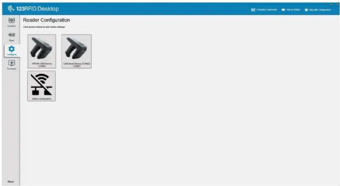 ZEBRA RFD40 - Reader Configuration - 1