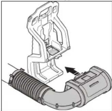 JONSERED BP750i - To change the product to left-handed operation - 5