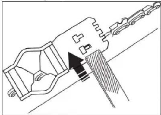 JONSERED CS16i - To sharpen the cutting teeth - 1