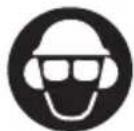 JONSERED CS16i - Symboles figurant sur l'outil - 3