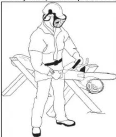 JONSERED CS16i - Instrucciones de seguridad para el funciona - 6