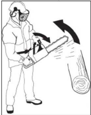 JONSERED CS16i - Reculadas, giros, rebotes y caidas - 1