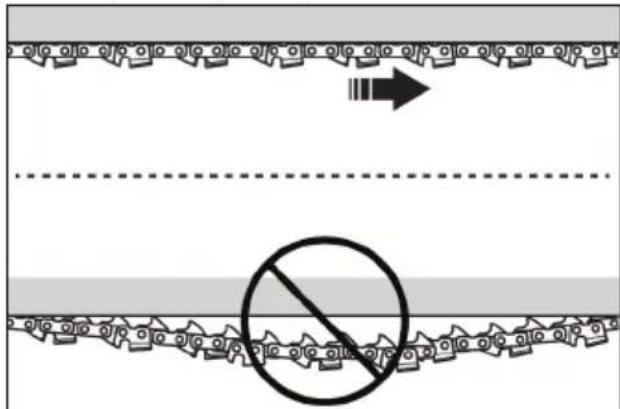 JONSERED CS16i - Mise en tension de la chaîne - 3