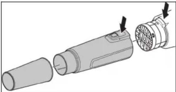 JONSERED B750i - Para montar el tubo de la sopladora - 1