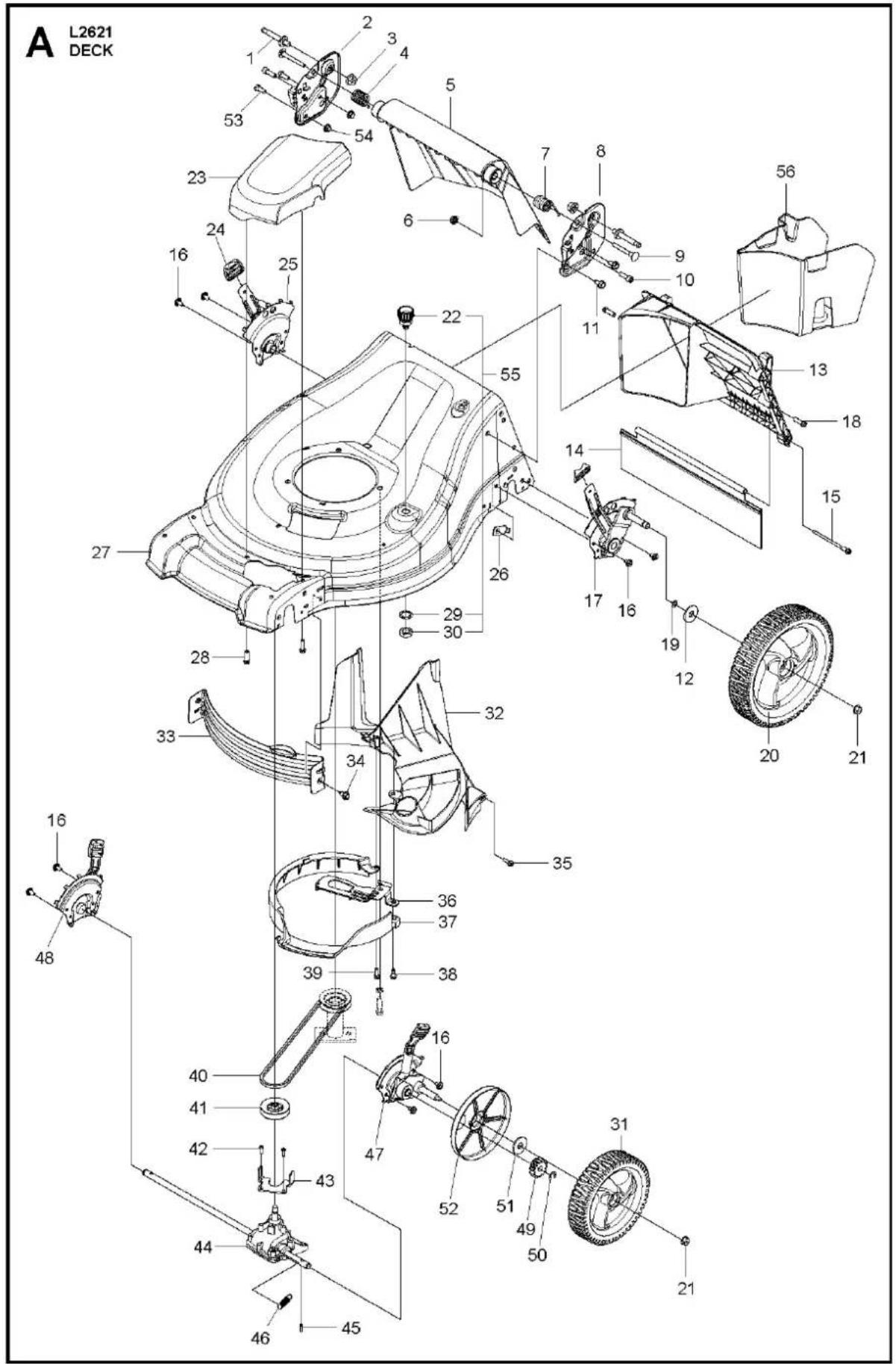 JONSERED L2621 - LAWNMOWERS:CONSUMER WALK-BEHINDS - 4