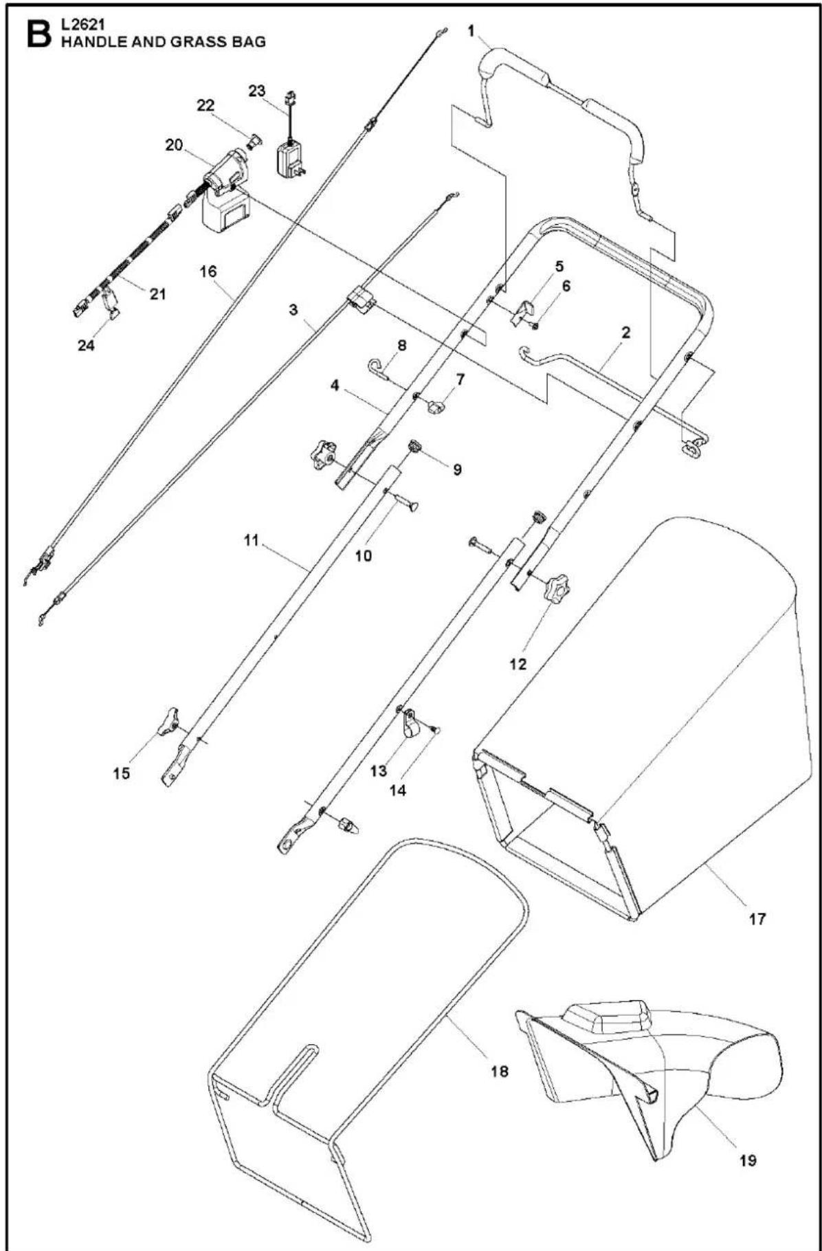 JONSERED L2621 - LAWNMOWERS:CONSUMER WALK-BEHINDS - 3