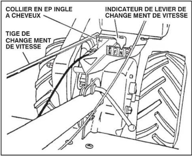 JONSERED J208D17 - ATTACHER LE CABLE D'EMBRAYAGE (Voir la fig. 6) - 1