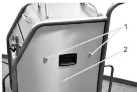 Kärcher IB 15120 - Apparaat openen - 1
