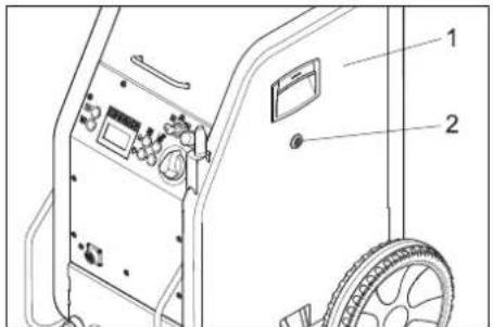 Kärcher IB 740 Adv - 打开饮水机 保养工作 - 1