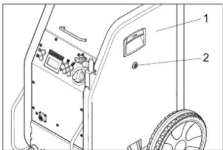 Kärcher IB 740 Adv - Открыть аппарат - 1
