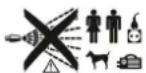 Kärcher IB 108 L2P - Symbols on the unit - 1