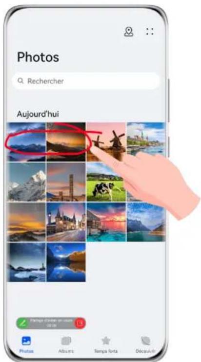 HUAWEI Nova 9 SE - Partager l'écran de votre apparéil pendant un appel MeeTime - 1