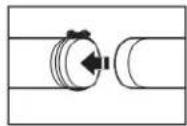 WHIRLPOOL YWED5010LW - Brides de fixation : - 2