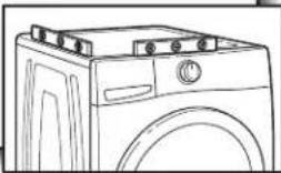 WHIRLPOOL W10869845 - Vérifier le bon aplomb de la laveuse - 2