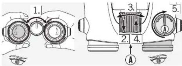 SWAROVSKI OPTIK Swarovision EL - Jos silmien näkökyvyssä on ero: - 1