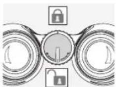 SWAROVSKI OPTIK Swarovision EL - BLOCCO E SBLOCCO DEL FERMO PER LA COMPENSAZIONE DIOTTRICA - 1