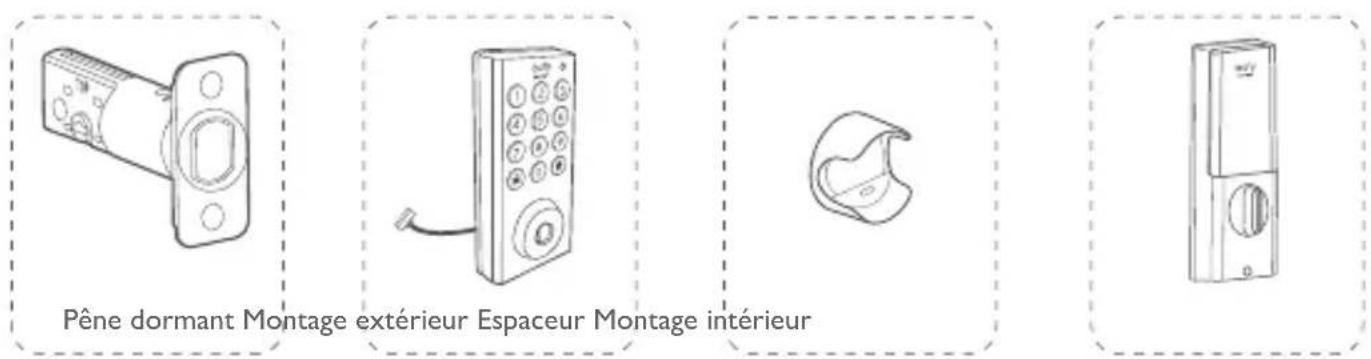 eufy Security Smart Lock R20 - Pour l'installation du Solo Smart Lock D20 - 1