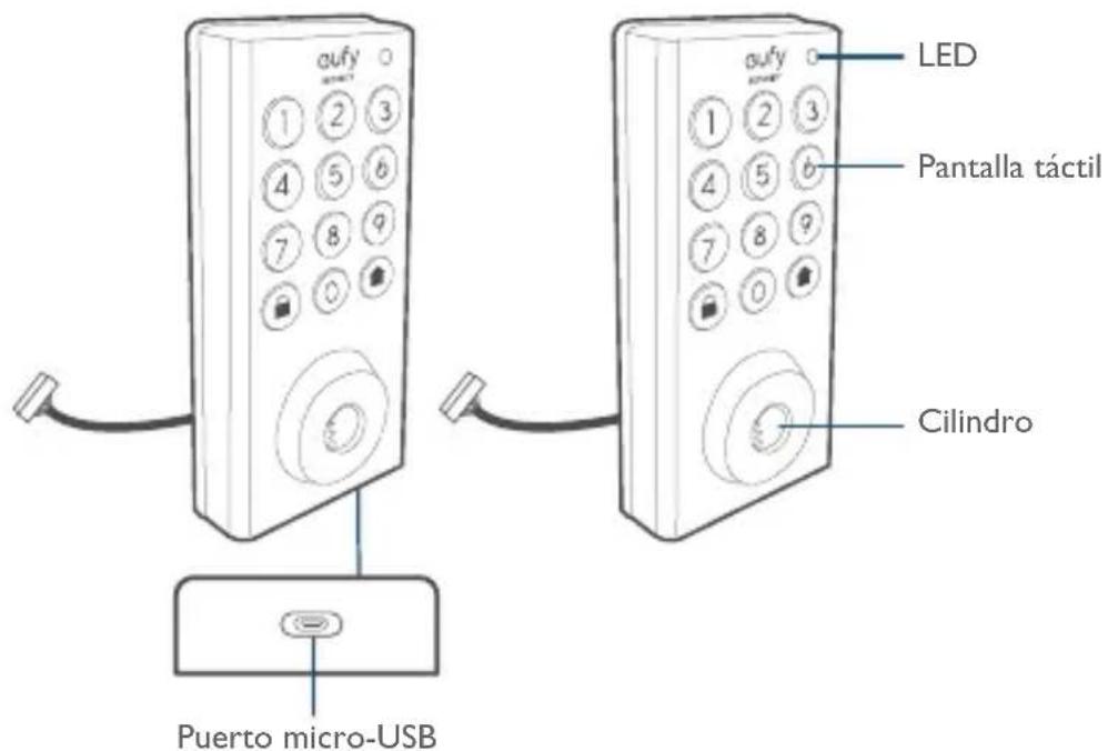 eufy Security Smart Lock R20 - Vista frontal - 1