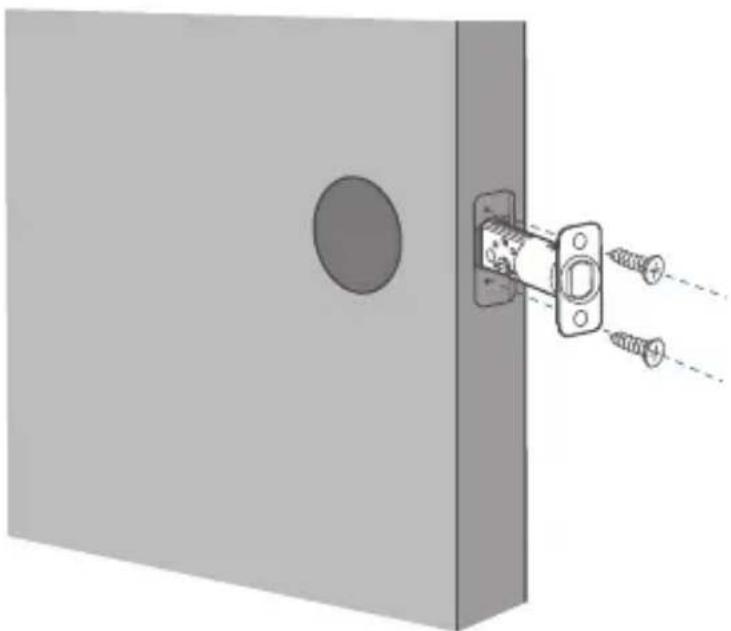 eufy Security Smart Lock R20 - Étape I : installer le pêne dormant - 5