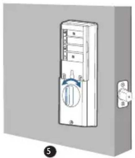eufy Security Smart Lock R20 - Étape 5 : installer le montage interieur - 8