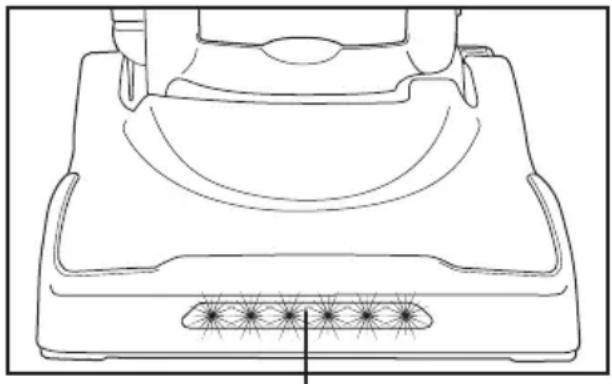 Riccar Premium Pet R25P.2 - Jammed Brushroll (R25P & R25D models) - 1