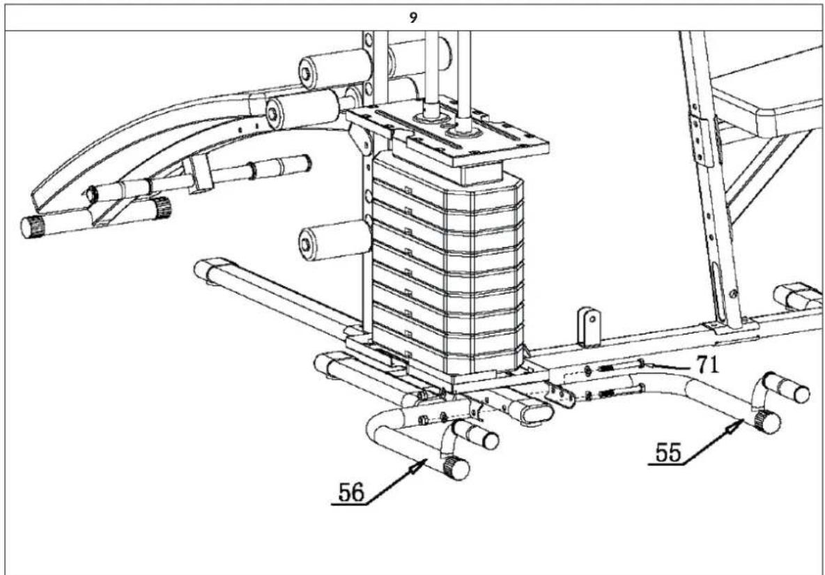 Klarfit Ultimate Gym 3000 - ASSEMBLY - 9