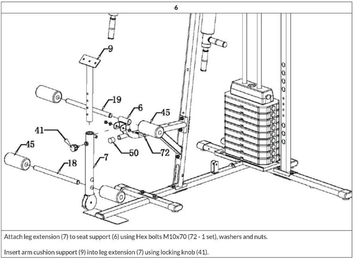 Klarfit Ultimate Gym 3000 - ASSEMBLY - 6