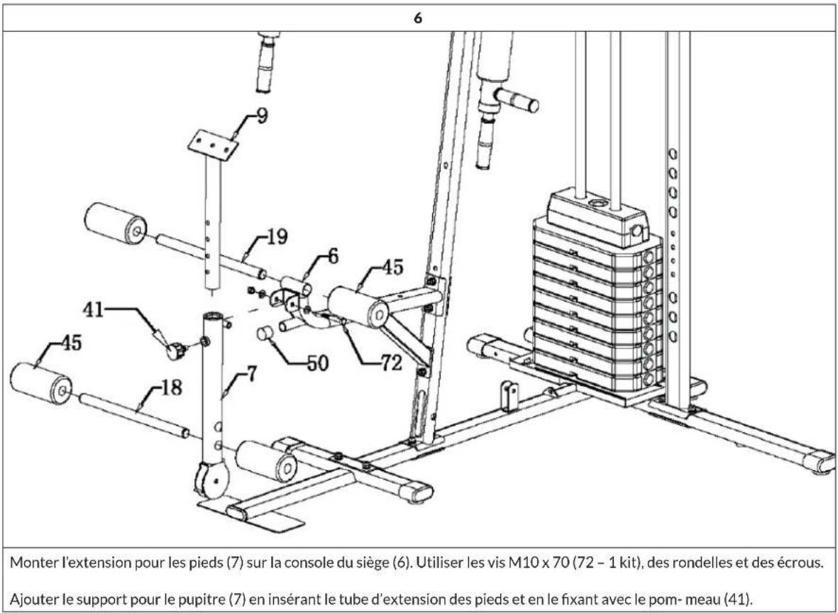 Klarfit Ultimate Gym 3000 - Montage - 3