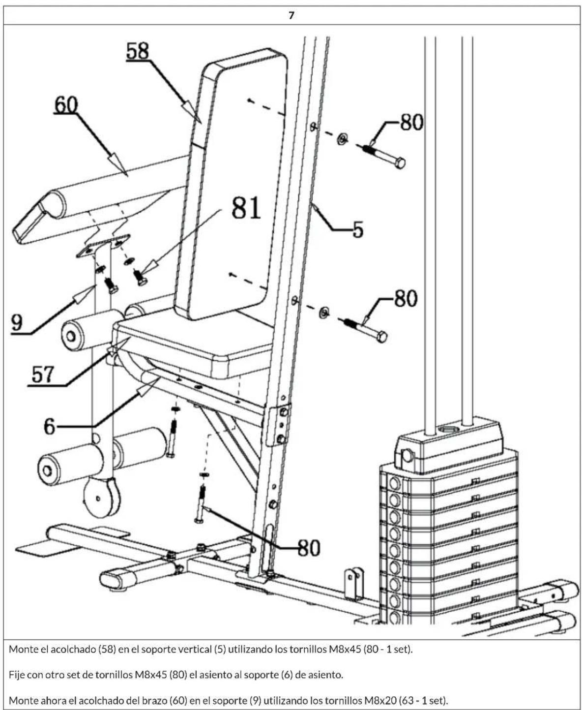Klarfit Ultimate Gym 3000 - MONTAJE - 7