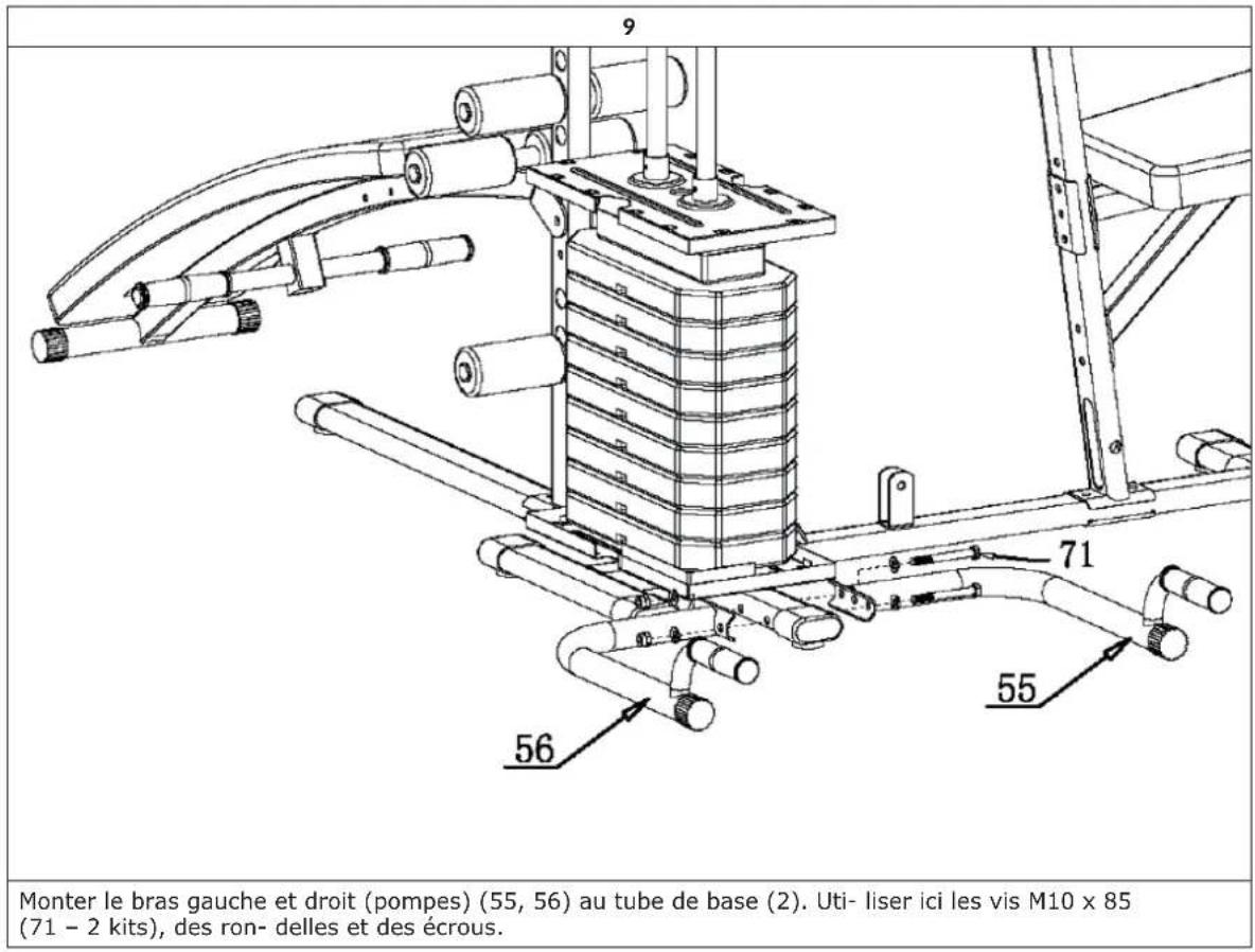 Klarfit Ultimate Gym 3000 - Montage - 4