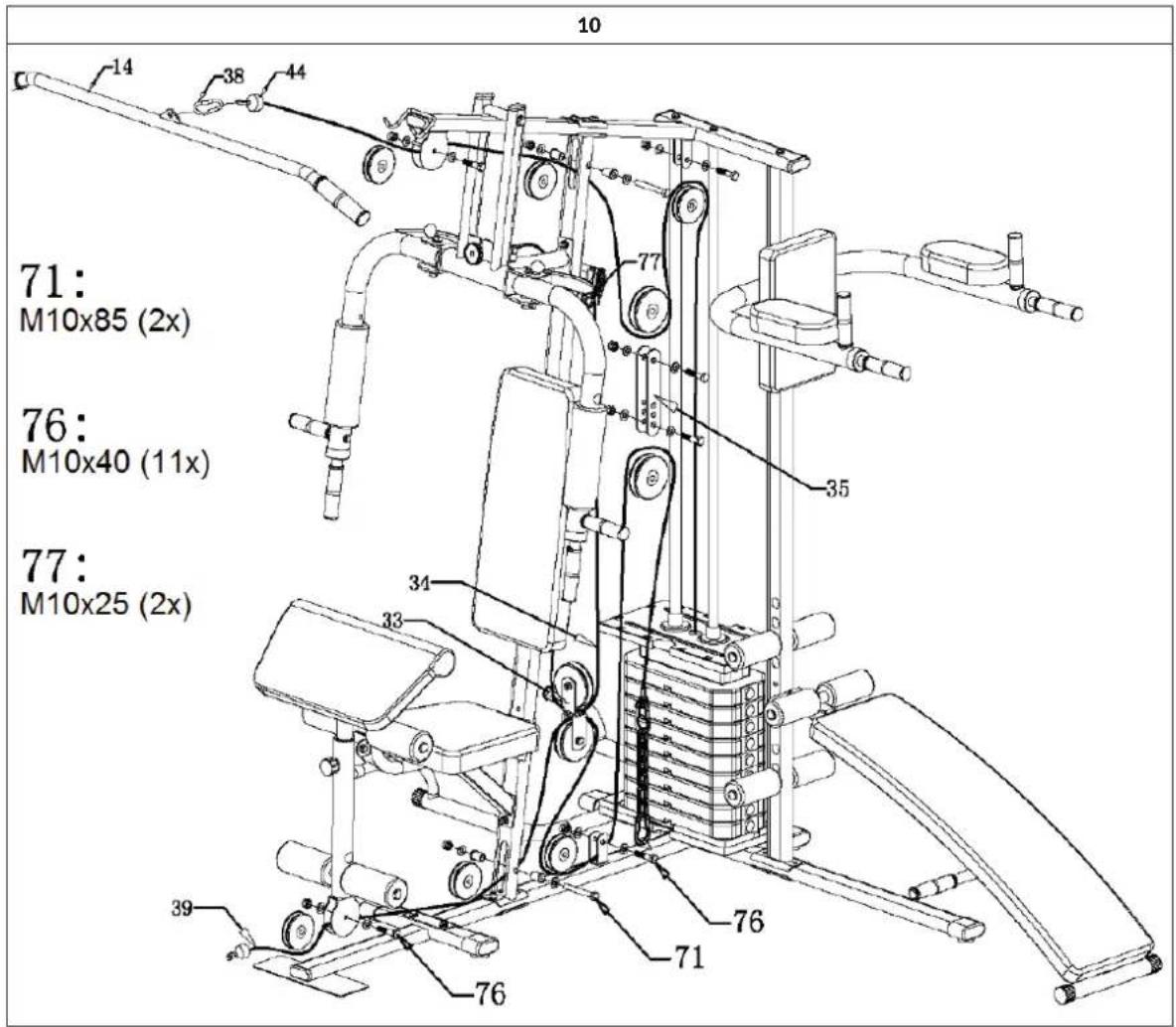 Klarfit Ultimate Gym 3000 - AVVERTENZE DI SICUREZZA - 11