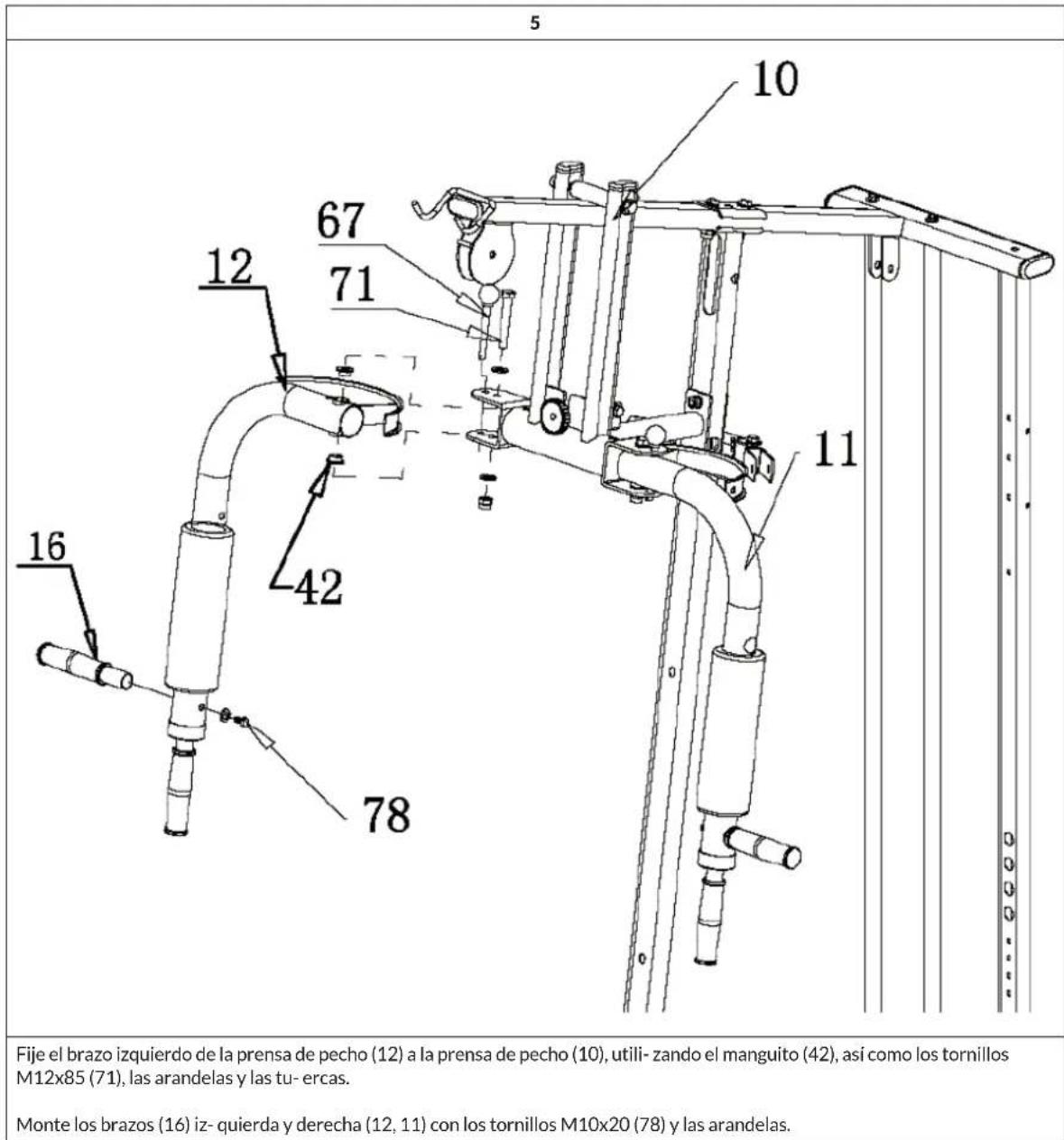 Klarfit Ultimate Gym 3000 - MONTAJE - 5