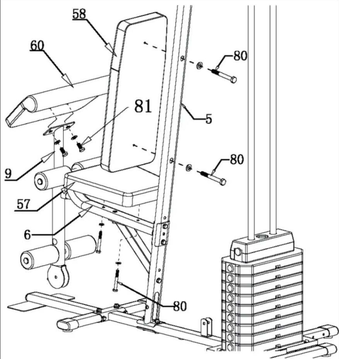 Klarfit Ultimate Gym 3000 - ASSEMBLY - 7