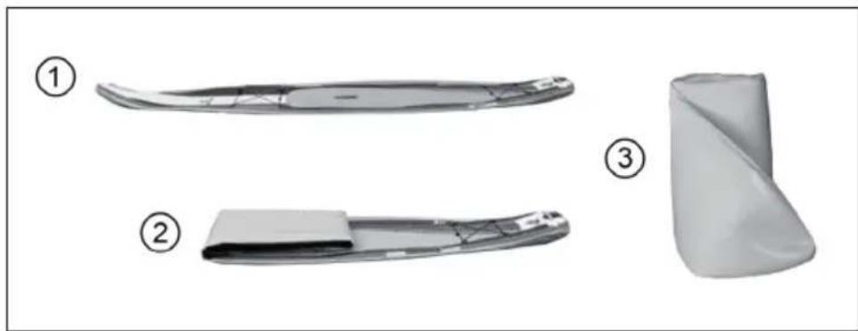 Capital Sports Lanikai Cruiser 10.8 - Étapes pour replier la planche de paddle - 1
