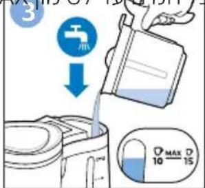 3 ↓ 水 MAX 10 15